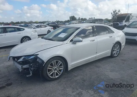 2016 Lincoln Mkz z USA, uszkodzony, nr VIN 3LN6L2G9XGR615095